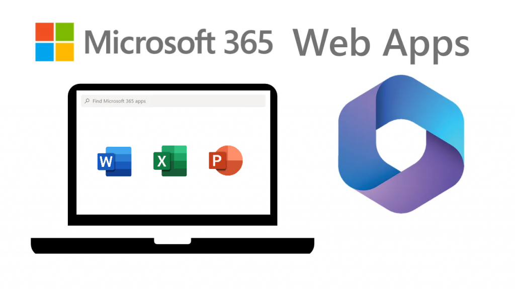 Das Bild zeigt die Mircrosoft 365 Web Apps, die mit WIVIO genutzt werden können.